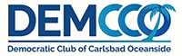 Democratic Club of Carlsbad and Oceanside logo