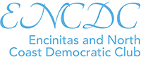 ENCDC Encinitas and North Coast Democratic Club logo