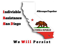 Indivisible Resistance San Diego logo